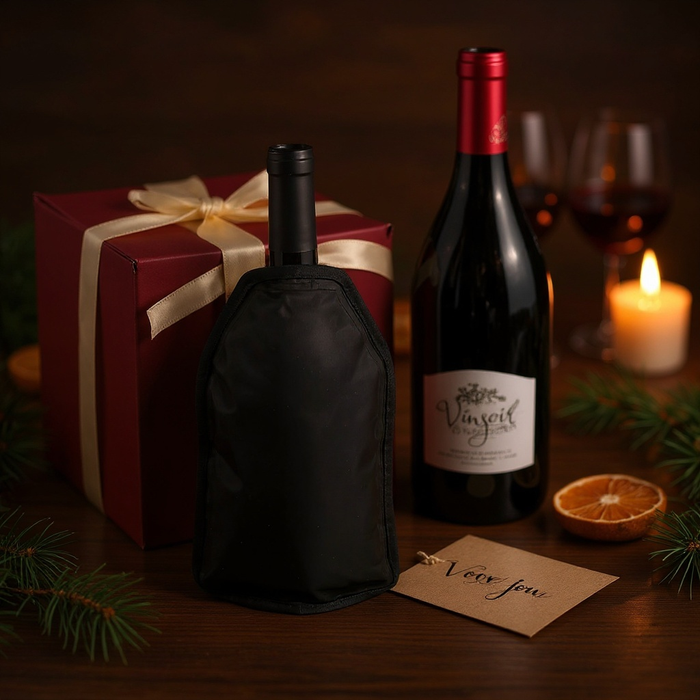 Vinsoir wijn koelsleeve als cadeau