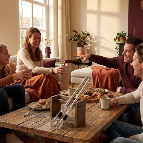 Koelstick op tafel